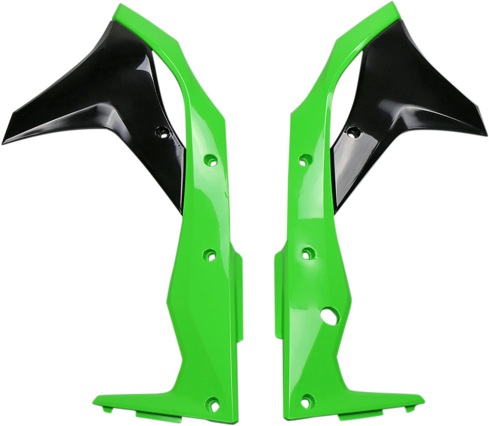 UFO Radiator Shroud - OE Green/Black KA04747-999