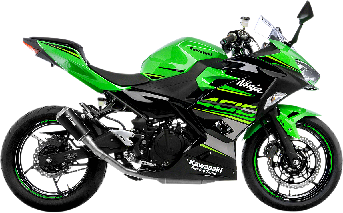 IN STOCK LEOVINCE LV-10 Black Edition Muffler Ninja 400/500 2018-2025   15218BU  1811-3538