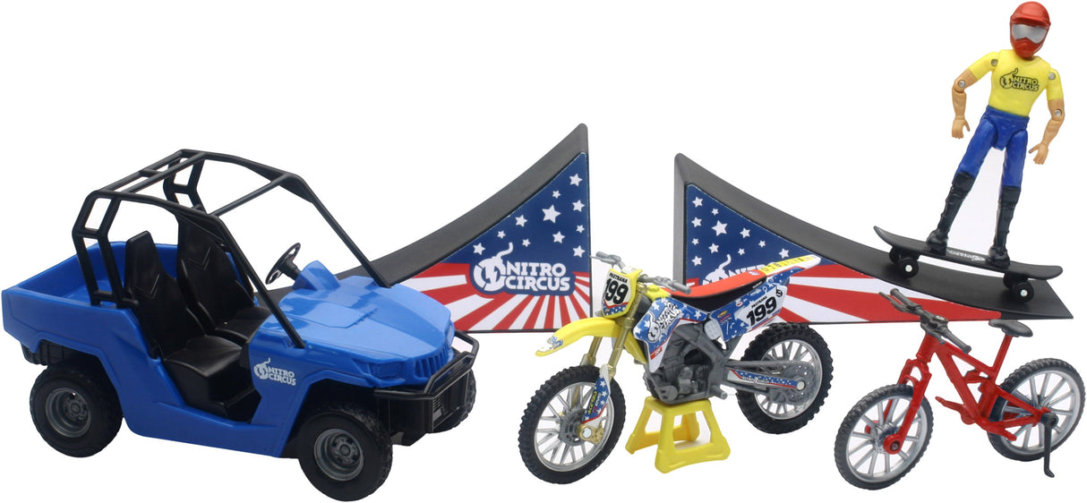 NEW-RAYReplica Nitro Circus Play Set Assorted Nitro Circus Play Set67685