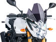 PUIG HI-TECH PARTS New Generation Windscreen - Dark Smoke - FZ8 5872F