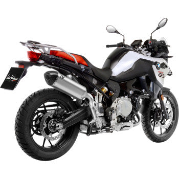 LEOVINCE LV-14 Black Edition Slip-On Muffler - BMW F 750/900 GS 1811-4855 15610BU