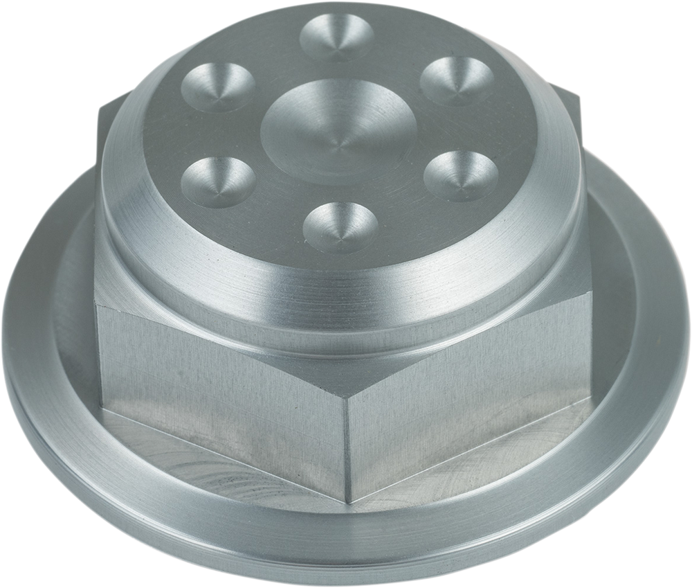 JOKER MACHINE Steering Stem Nut - Clear Anodized 30-012-5