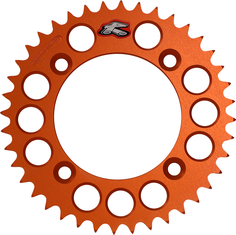 RENTHAL Rear Sprocket - Orange - 36 Tooth 491-415-36P-OR
