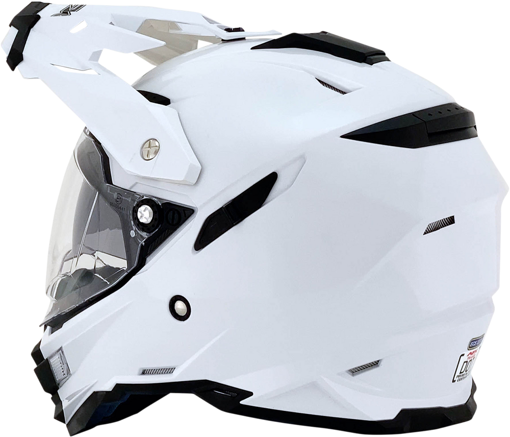 AFX FX-41DS Helmet - Pearl White - Large 0110-3751