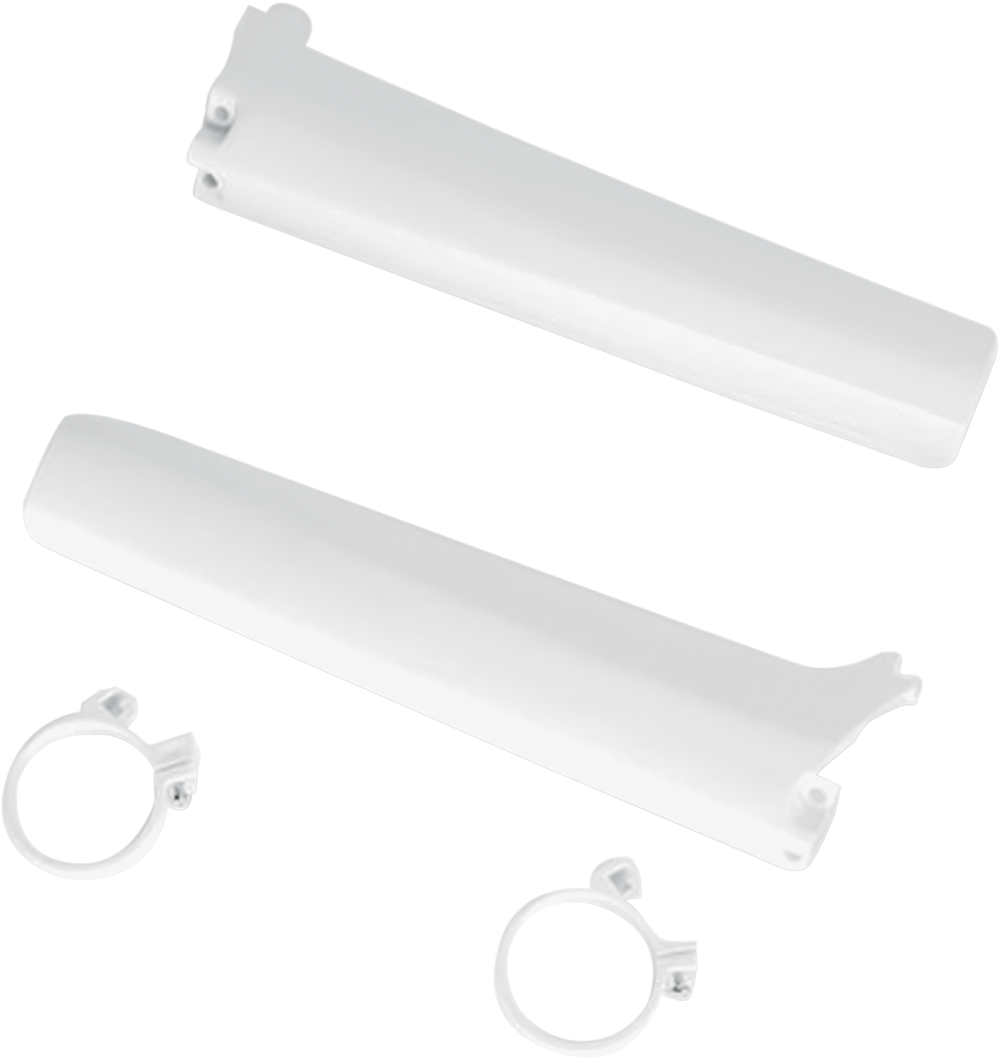 UFO Fork Cover - White - RM - '92-'93 SU02943041