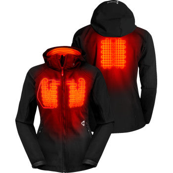 GERBING HEATED CLOTHING Women's 7V Torrid Softshell Heated Jacket 2.0 - Large GERTJKT7VWBL