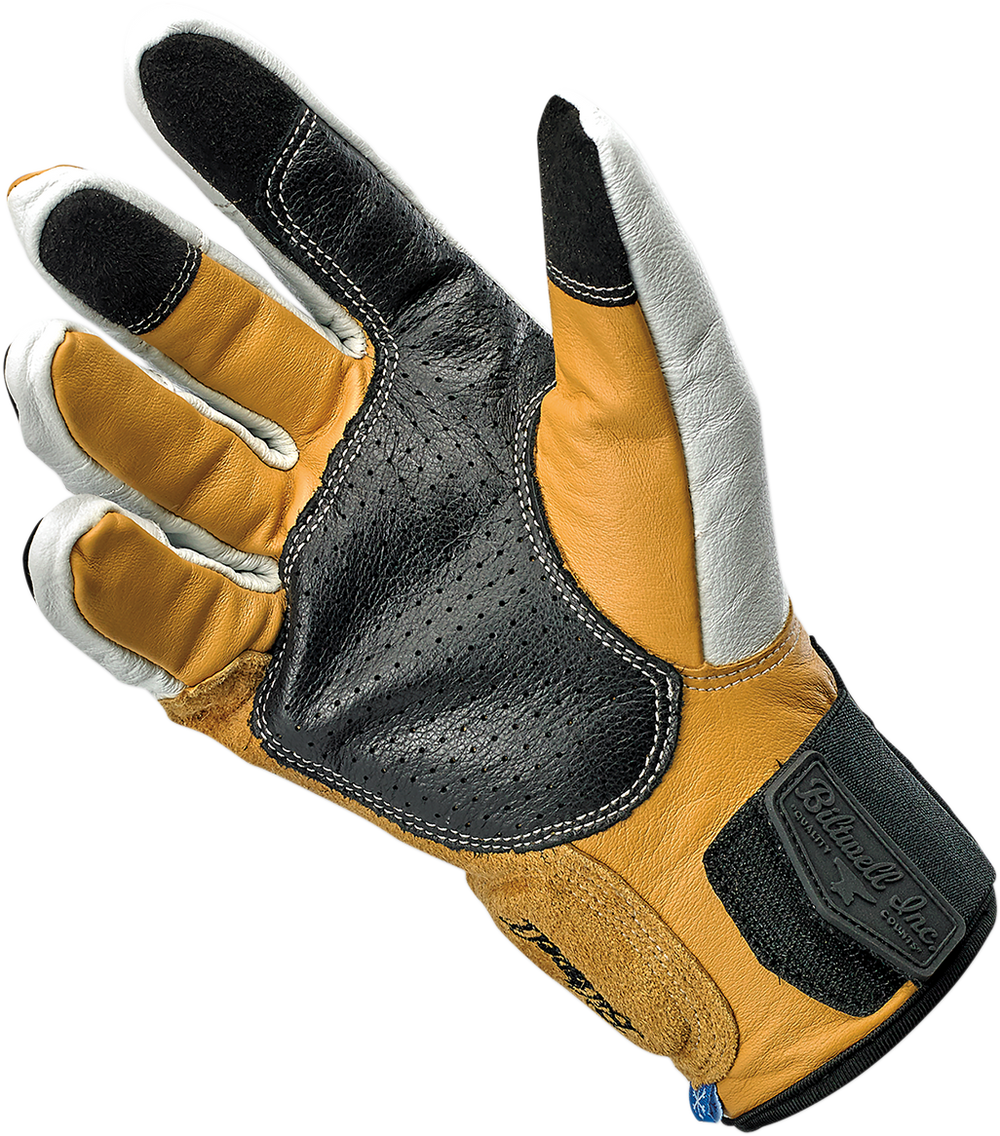 BILTWELL Belden Gloves - Cement - Medium 1505-0409-303