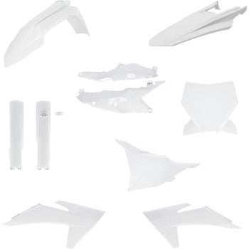 ACERBIS Full Body Kit - White - KTM - SX/SX-F/XC/XC-F 2986510002