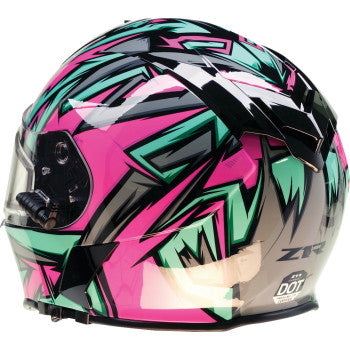 Z1R Warrant Snow Helmet - Neuron - Pink/Teal - 2XL 0101-17216