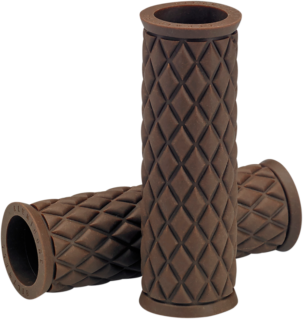 BILTWELL Grips - Alumicore - Replacement - Chocolate 6706-0401
