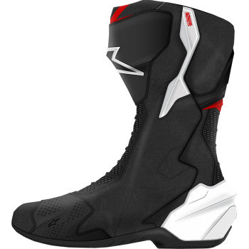 ALPINESTARS SMX-6 V3 Boots - Black/White/Red Graphic - US 12/EU 47 2223025-1406-47