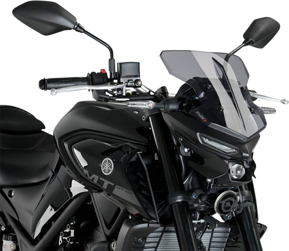 PUIG HI-TECH PARTS New Generation Windscreen - Smoke 20285H