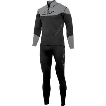 SLIPPERY Breaker Wetsuit - Black/Charcoal - 2XL 3201-0280