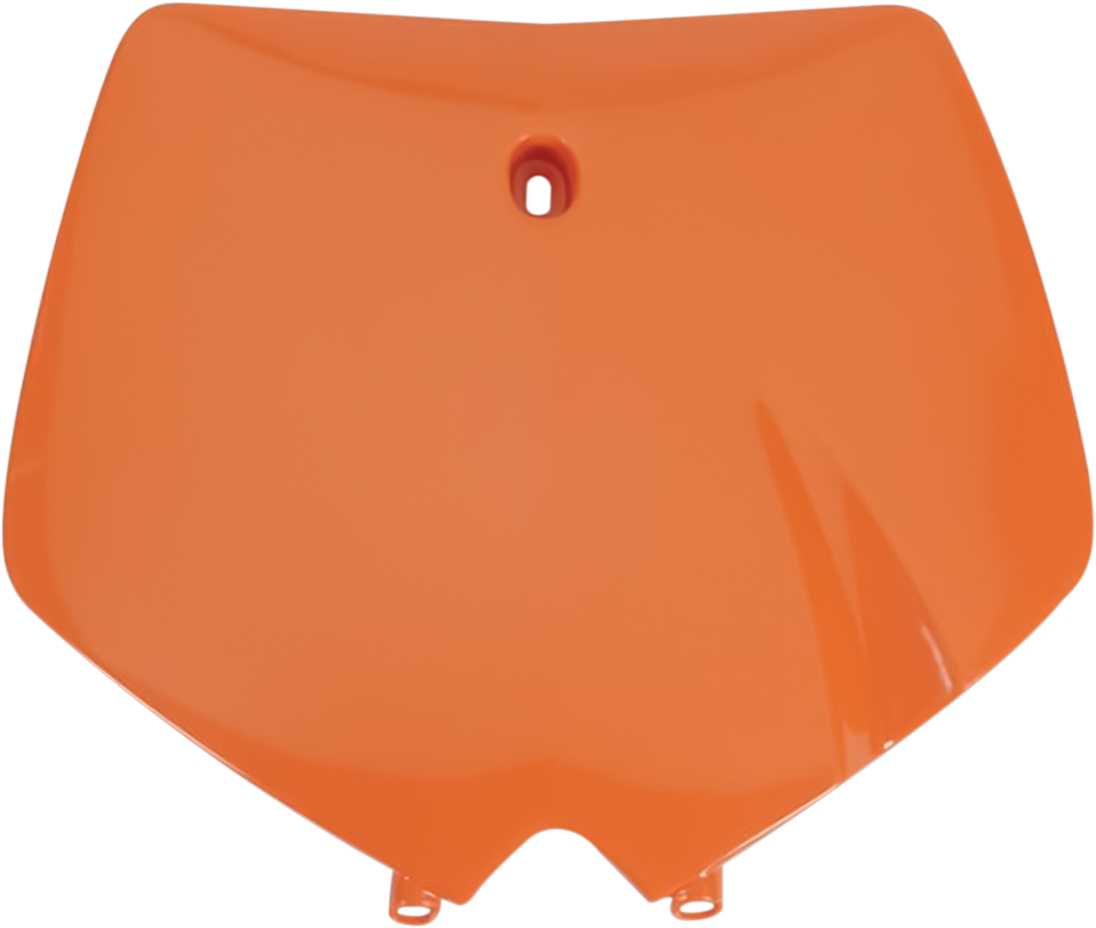 UFO Front Number Plate - Orange KT03063127