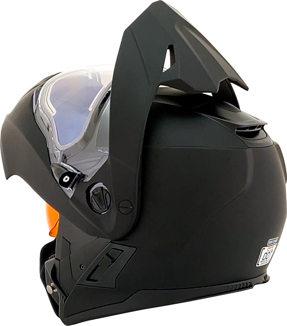 AFX FX-111DS Snow Helmet - Electric - Matte Black - Large 0120-0801