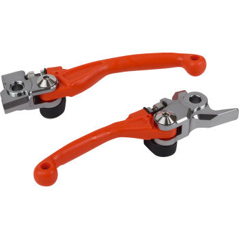 POLISPORT Pivot Unbreakable Lever Set - '16 KTM Orange 8487200034