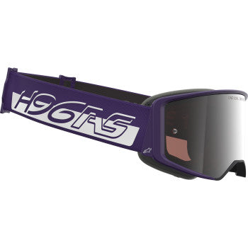 ALPINESTARS GOGGLES Supertech Goggle - Hunta 96 XXV - Purple/White - Silver Mirror Lens 5101226-3168