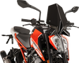 PUIG HI-TECH PARTS New Generation Windscreen - Black - KTM 9514N