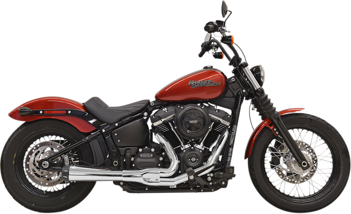 BASSANI XHAUST 2:1 Exhaust - Chrome 1S72R 1800-2269
