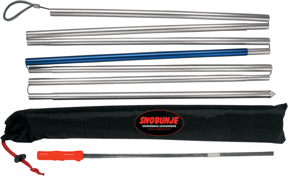 SNOBUNJE INC. Probe with Bag and Flag - 8' 1025