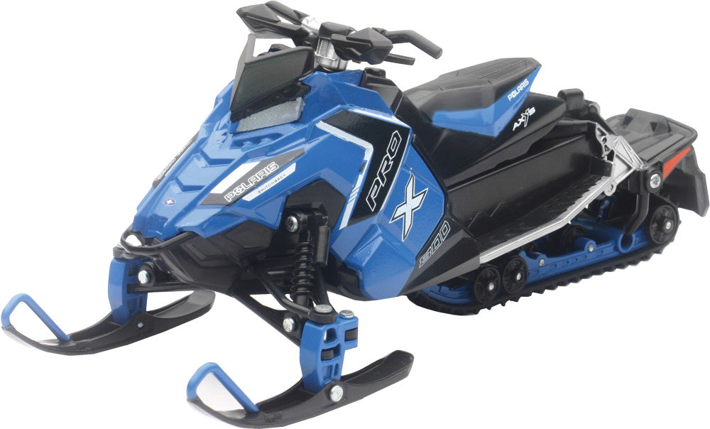 NEW-RAYReplica 1:16 Snowmobile Polaris Pro-X 800 Blue57783B