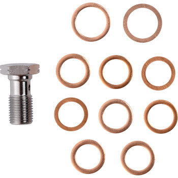 LA CHOPPERS Brake Line - 24"+ - '18-'20 FL Glide LA-8059B19B