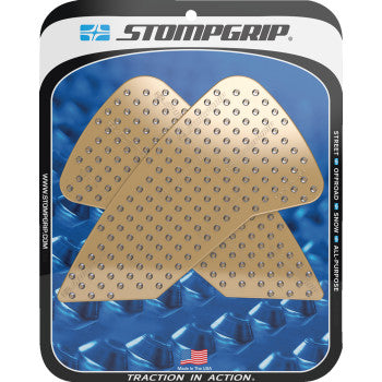 STOMPGRIP Traction Pad Tank Grips - Volcano - Clear - Africa Twin Adventure Sports ES/DCT 55-10-0189C