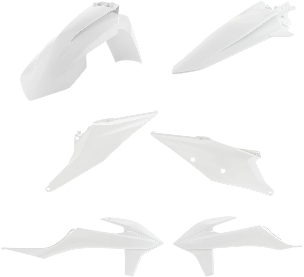 ACERBIS Standard Replacement Body Kit - White 2726500002