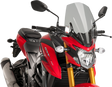 PUIG HI-TECH PARTS Race Windscreen - Smoke - Tour - Suzuki 9436H