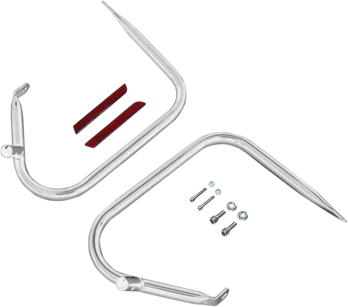 DRAG SPECIALTIES Saddlebag Guards - Chrome Road Glide/ King 2009-2013 models 21039