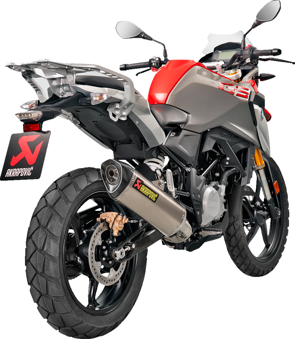 AKRAPOVIC Race Exhaust - Stainless Steel G 310 2017-2024 S-B3R2-HRSS 1810-3054