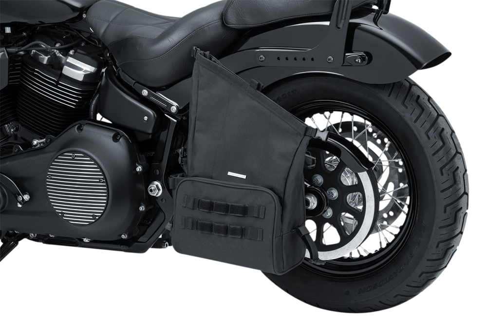 KURYAKYN Hoodrat Universal Swing Arm Bag - Black 5170