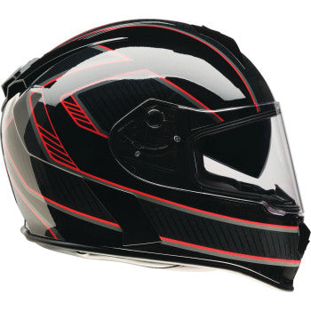 Z1R Warrant Helmet - Amplify - Black/Red - Small 0101-17892