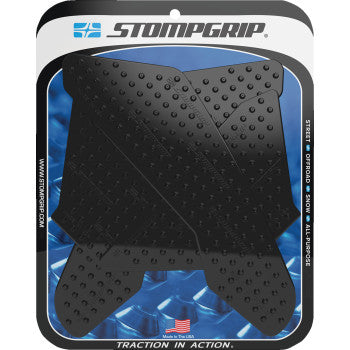 STOMPGRIP Traction Pad Tank Grips - Volcano - Black - CBR1000RR 55-10-0142B