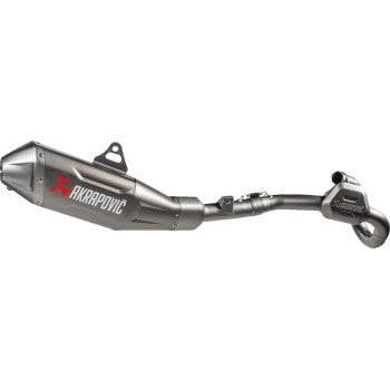 S-H4E1-FDHLT AKRAPOVIC Evolution Line Exhaust System - Titanium - CRF450R/CRF450RX 2025 1820-2089