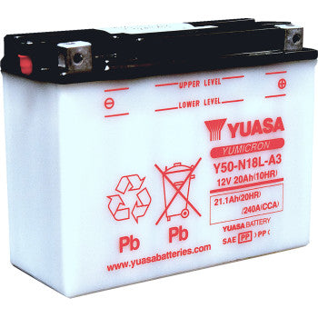 YUASA Battery - Y50-N18L-A3  YUAM228A3TWN
