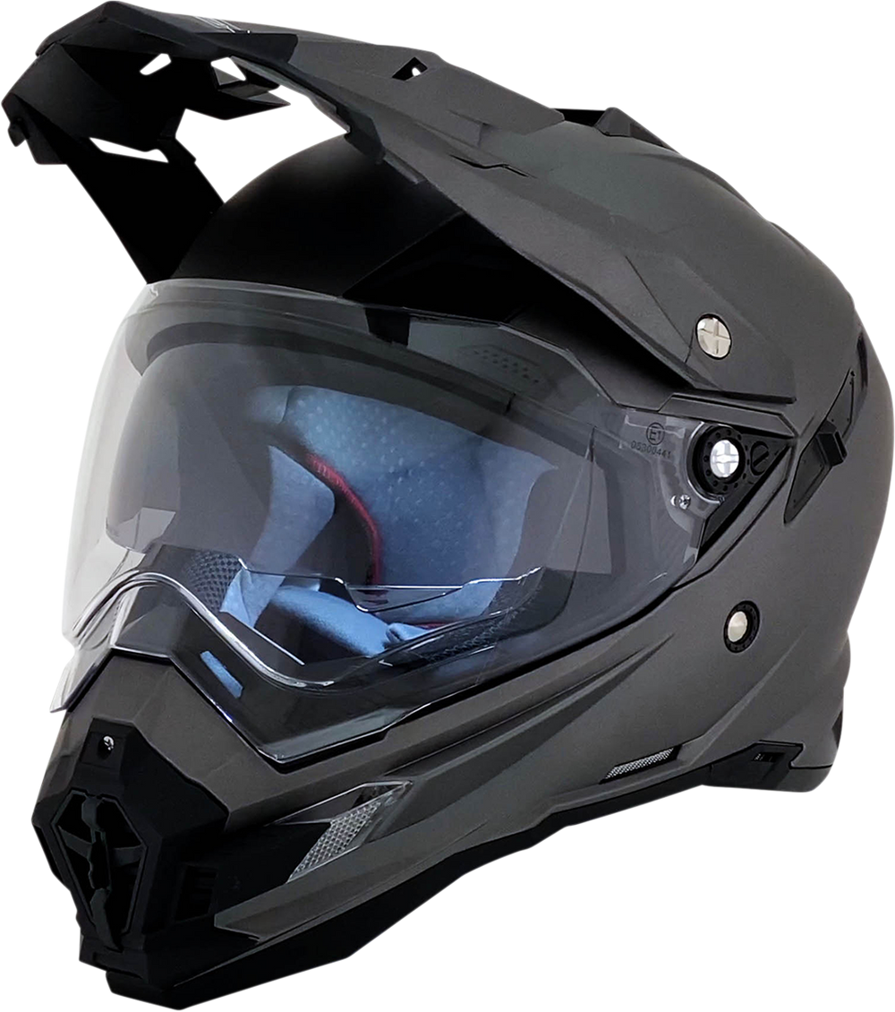 AFX FX-41DS Helmet - Frost Gray - Large 0110-3763