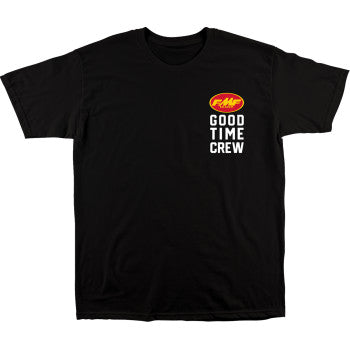 FMF Good Time Crew T-Shirt - Black - Small SU25118902BLKSM