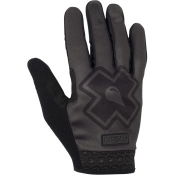 MUC-OFF USA MTB/MX Rider Gloves - Gray - Large 20497