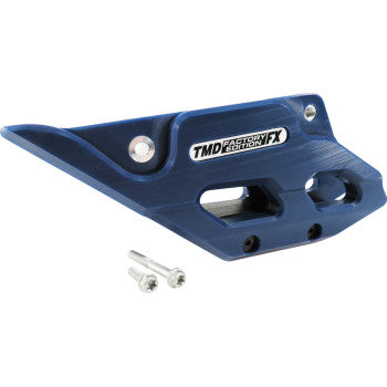 T.M. DESIGNWORKS Factory Edition Chain Guide With Replacement Wear Pad - Blue - Gas Gas/Husqvarna/KTM RCG-KT5-BL2