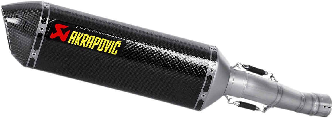 AKRAPOVIC Slip-On Line Muffler - Carbon Fiber GSX-R750 2008-2009 S-S6SO6-HZC 1811-2235