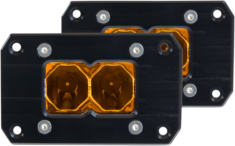 HERETIC LED Light Bar - 2" Flush Mount Pair - Flood LB-6SF02122