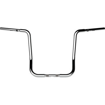LA CHOPPERS Handlebar - Twin Round - 1-1/4" x 16" - Chrome Glide 2023-2024 LA-7347-16