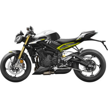 STOMPGRIP Traction Pad Tank Grips - Icon - Black - Street Triple 765 55-14-0199B