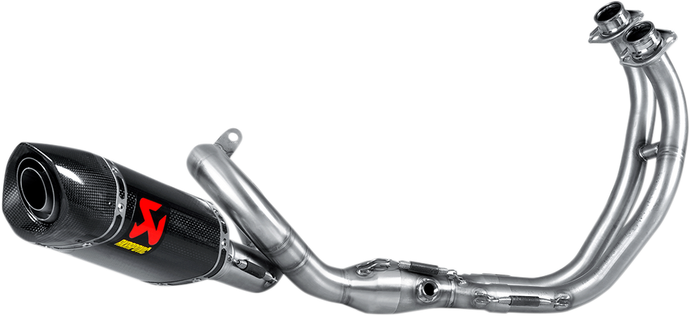 AKRAPOVIC  S-Y7R2-AFC  Stainless Steel/Carbon Fiber Race Exhaust MT-07/FZ-07 XSR 700/Tracer 900 GT  2016-2024  1810-2226