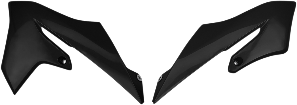 UFO Radiator Shrouds - Black YA04867001