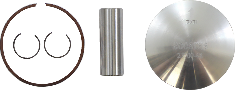 WOSSNER Piston Kit - KDX125 - 55.95 mm 8008DB