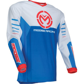 MOOSE RACING Qualifier® Jersey - Red/White/Blue - 5XL 2910-8182