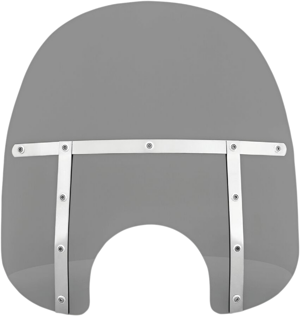 MEMPHIS SHADES Fats Windshield - 17" - 7" Headlight - Black Smoke MEM32112