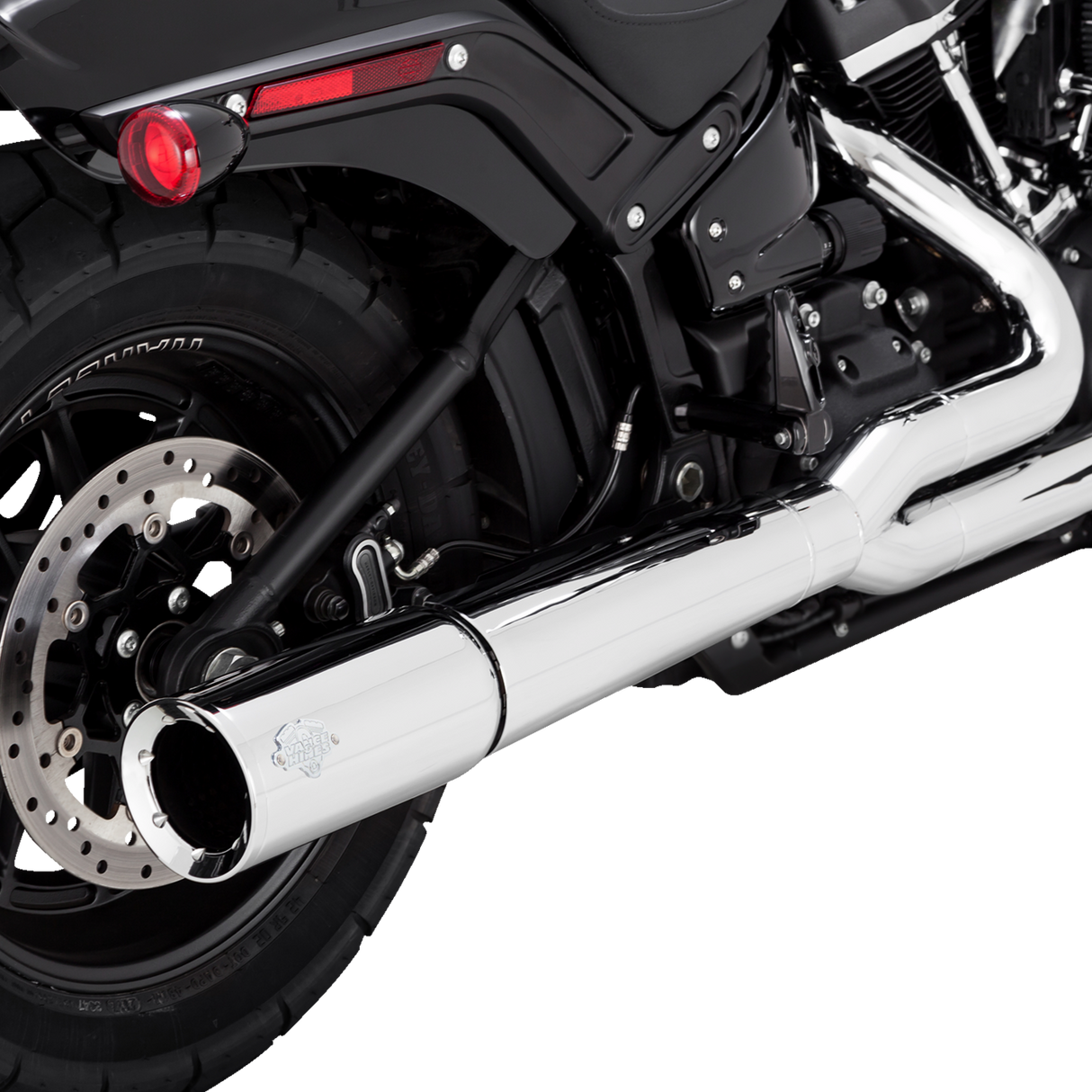 VANCE & HINES Pro Pipe Exhaust System - Chrome Softail 17387
